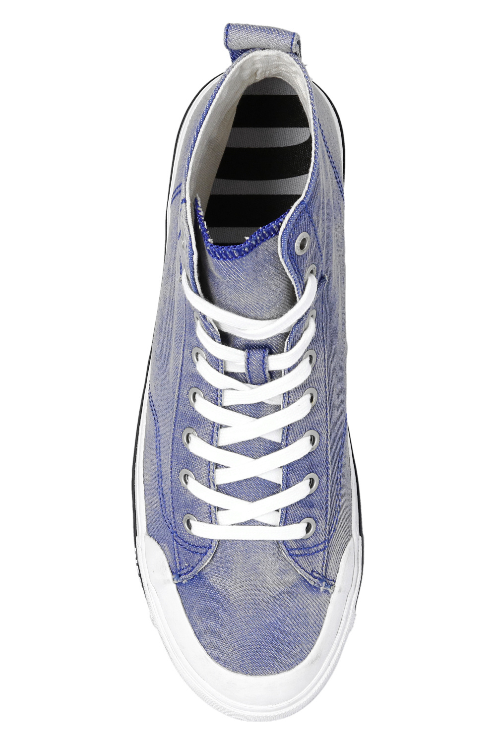 Blue S ATHOS high top sneakers Diesel Vitkac Canada